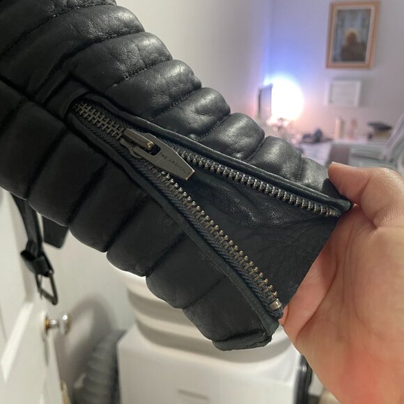 The Arrivals Rainier Leather Moto Jacket - Picture 6 of 9